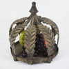 High Quality Shabby Chic Crown Shaped Metal Tealight Candle Holder