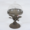 Wholesale Shabby Chic Antique Metal Cake Stand with Cover