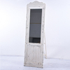 Wholesale French Shabby Chic Vintage Large White Wooden Floor Mirror