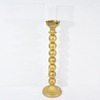 Shabby Chic French Antique Gold Brass Candle Sticks holder