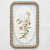 Nordic Style Boho Wood Bead Frame Leaves Flower Wall Picture Home Decoration Gift Hanging Framed Wall Art Print for Home Decor