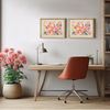 Classic Hand-Painted Abstract Flower Decorative Oil Print Painting Colorful Art Poster Wall Decor Canvas Paintings and Wall Art