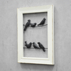Farmhouse lovebirds On Wire Wall Plaques