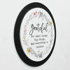 Grateful for Small Things Big Things And Everything in between Black Framed Wall Plaque
