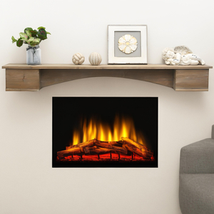 Customized Wood Fireplace Mantel 59 Inch Handcrafted Fireplace Mantel Shelf Farmhouse Fireplace Mantle Shelves Floating Mantel