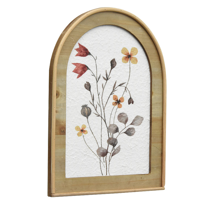 Farmhouse Wood Arched Framed Wall Art Prints