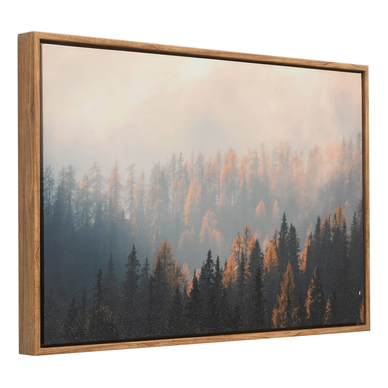 Tree Wall Art for Living Room Forest Nature Painting Framed Artwork Landscape Canvas Wall Art Print for Bedroom Home Decor