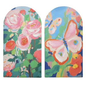  Handmade Modern Abstract Flower Canvas Oil Painting Classic Style by Arts Crafts
