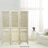 Luckywind Decorative Panels Solid Wooden Paravent Room Divider Vintage 