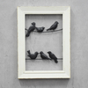Farmhouse lovebirds On Wire Wall Plaques