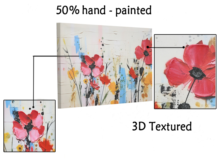 Custom Classic Hand Painted Abstract Wall Art Decor Pictures Handmade Modern Canvas Artwork Hand Oil Painting