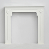 Luckywind New Design Antique Modern Indoor White Fireplace Surround Fire Place Solid Wood MDF Fireplace Mantel Surround