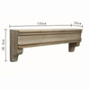Home Decor Handmade French Style Wooden Fireplace Floating Mantel Shelf Modern Farmhouse Wood Mantels for Over Fireplace